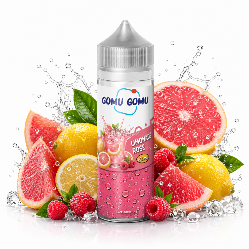 GOMU GOMU - LIMONADE ROSE - 100ML