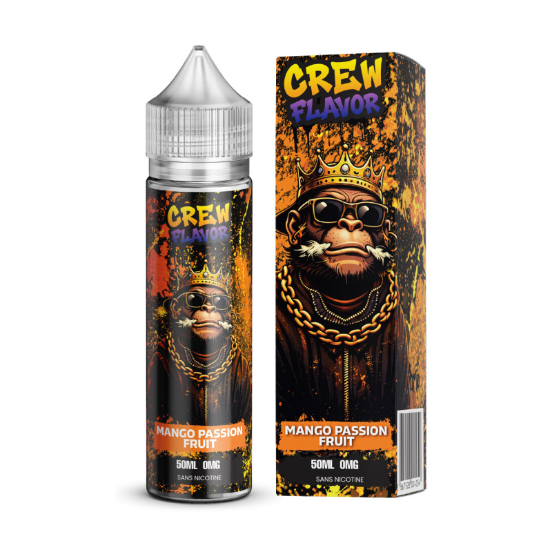 CREW FLAVOR - MANGO PASSION FRUIT - 50ML