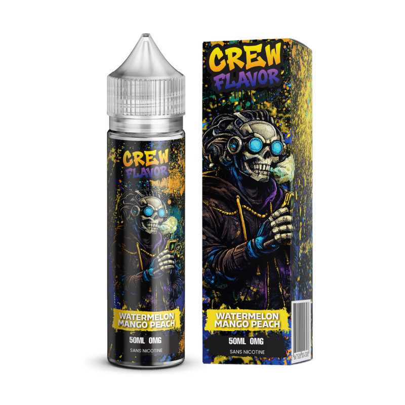 CREW FLAVOR - WATERMELON MANGO PEACH - 50ML