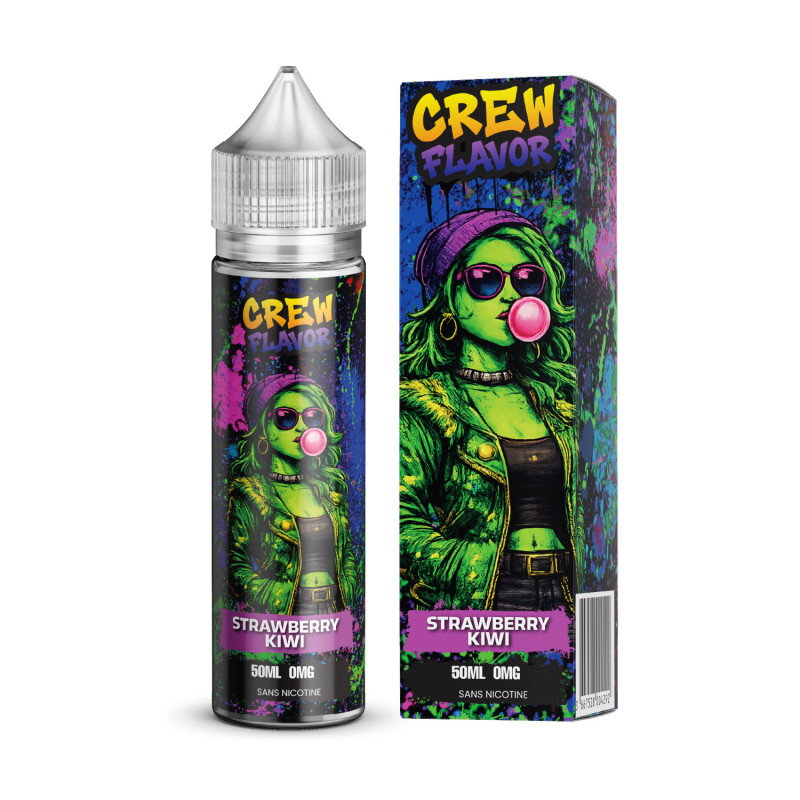 CREW FLAVOR - STRAWBERRY KIWI - 50ML