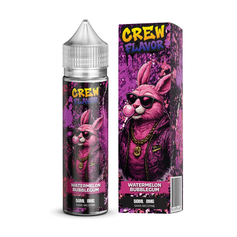 CREW FLAVOR - WATERMELON BUBBLEGUM - 50ML