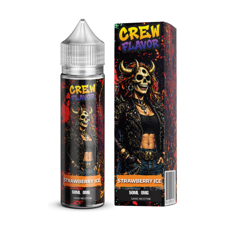 CREW FLAVOR - STRAWBERRY ICE - 50ML