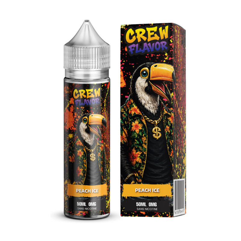 CREW FLAVOR - PEACH ICE - 50ML