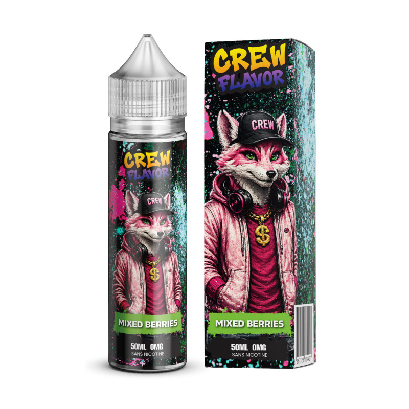 CREW FLAVOR - MIXED BERRIES - 50ML