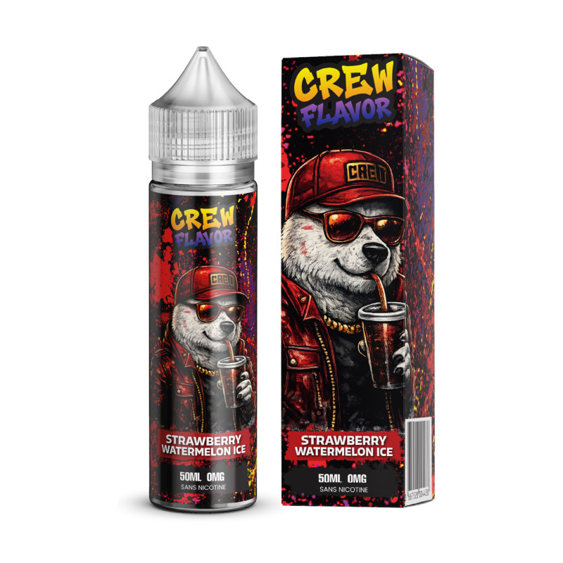 CREW FLAVOR - STRAWBERRY WATERMELON ICE - 50ML