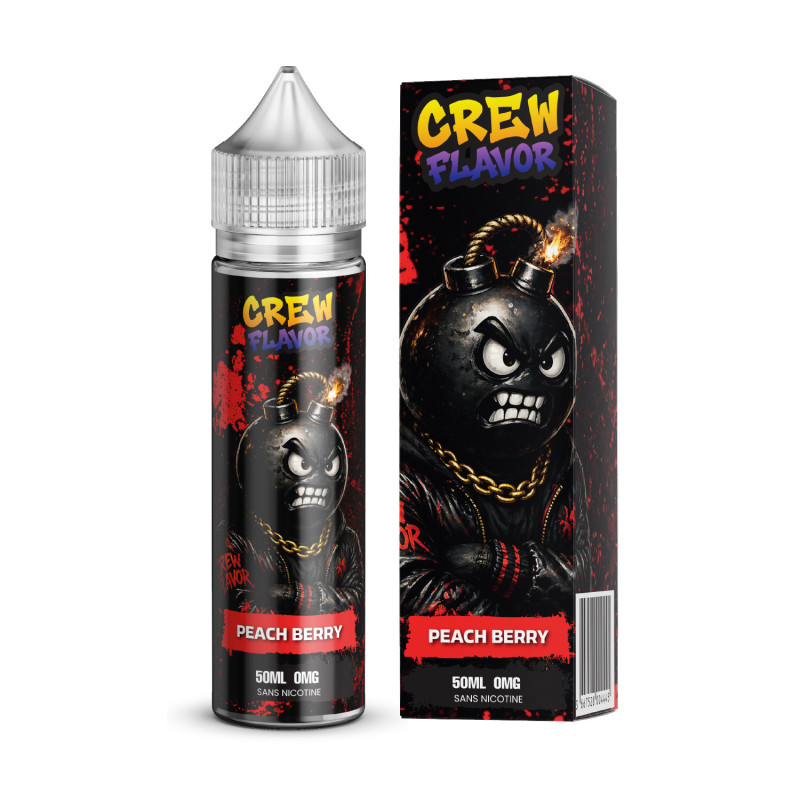 CREW FLAVOR - PEACH BERRY - 50ML
