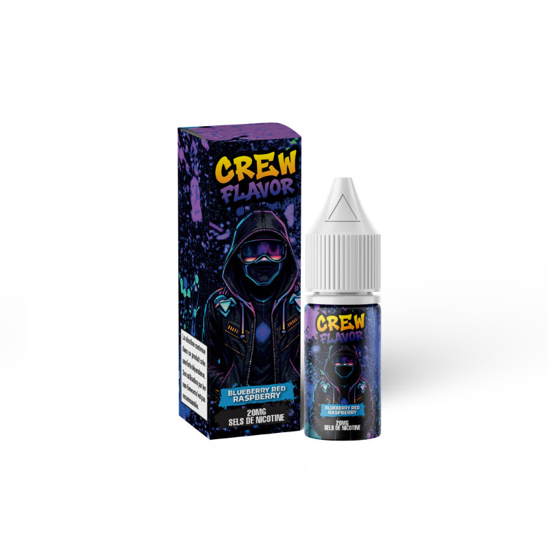 CREW FLAVOR - BLUEBERRY RED RASPBERRY - 10 ML SALT
