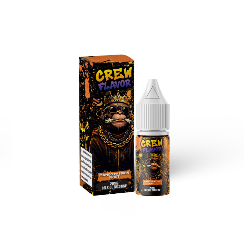 CREW FLAVOR - MANGO PASSION FRUIT - 10 ML SALT