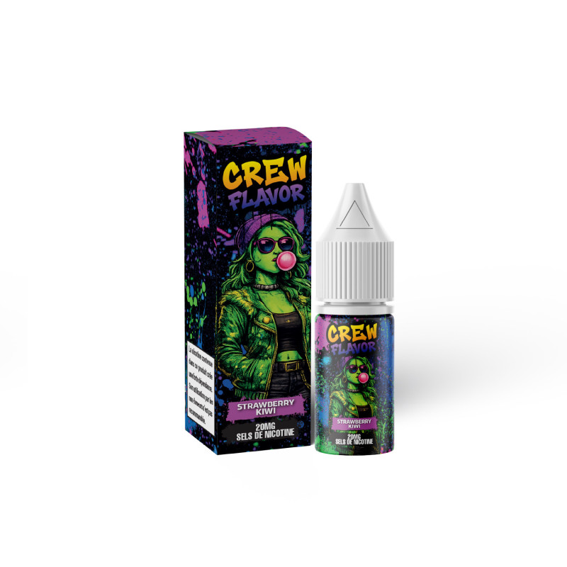 CREW FLAVOR - STRAWBERRY KIWI - 10 ML SALT