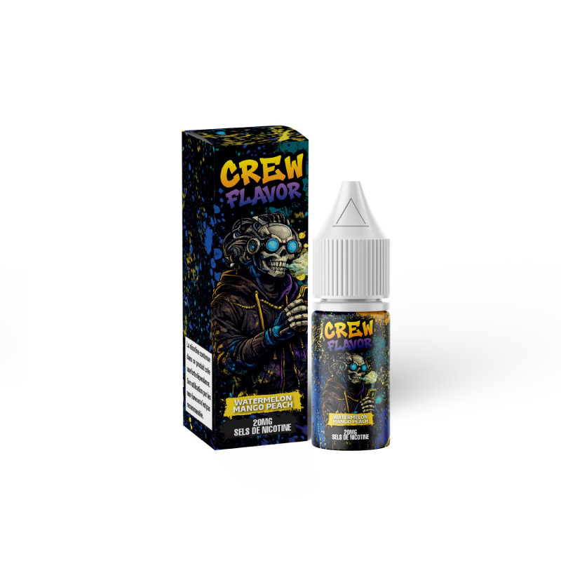 CREW FLAVOR - WATERMELON MANGO PEACH - 10 ML SALT
