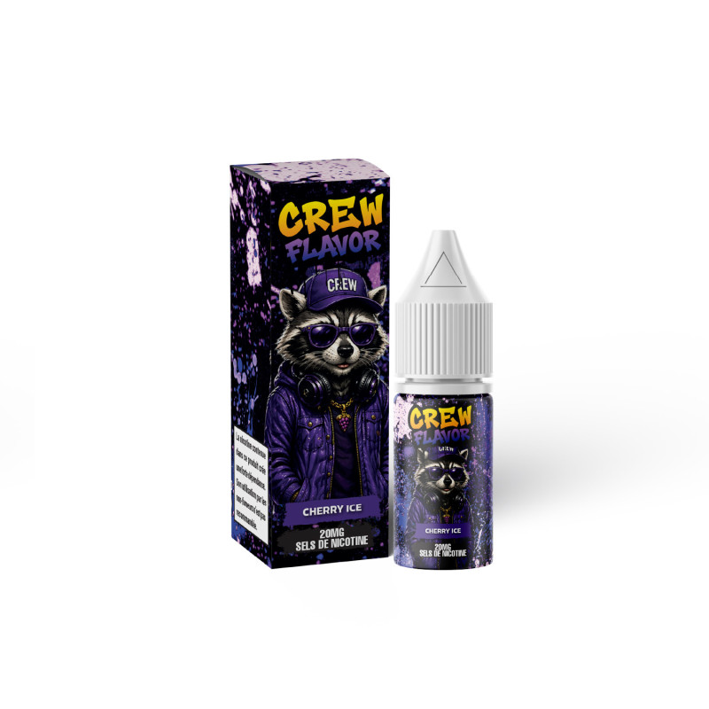 CREW FLAVOR - CHERRY ICE - 10 ML SALT