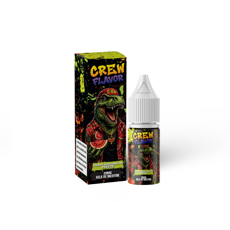 CREW FLAVOR - CHERRY WATERMELON FREEZE - 10 ML SALT