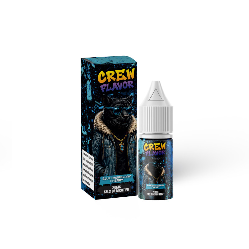 CREW FLAVOR - BLUE RASPBERRY CHERRY - 10 ML SALT