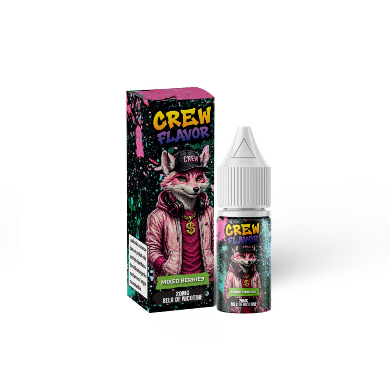 CREW FLAVOR - MIXED BERRIES - 10 ML SALT