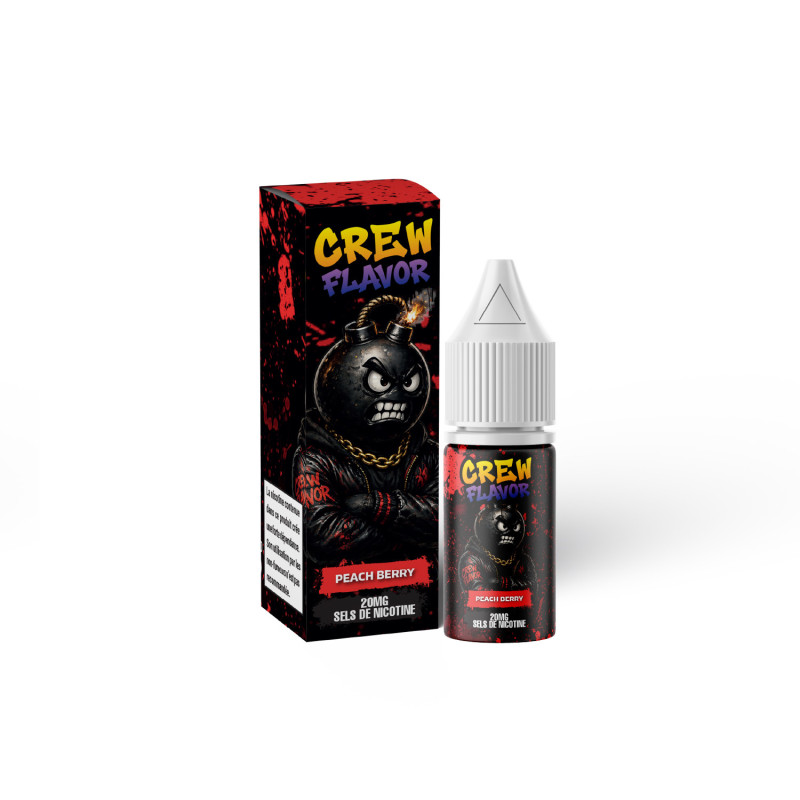 CREW FLAVOR - PEACH BERRY - 10 ML SALT