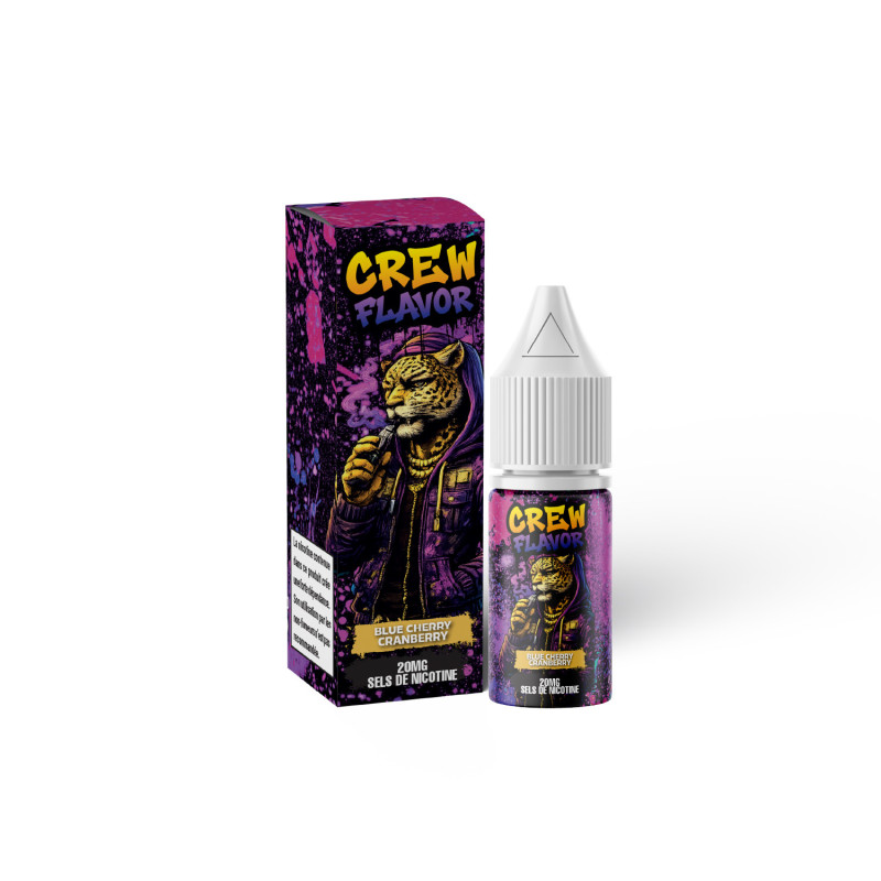 CREW FLAVOR - BLUE CHERRY CRANBERRY - 10 ML SALT