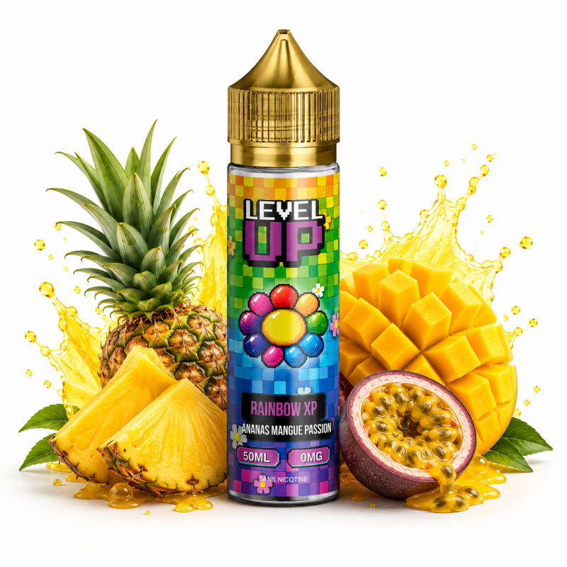 LEVEL UP - RAINBOW XP MULTI FRUITS  - 50ML