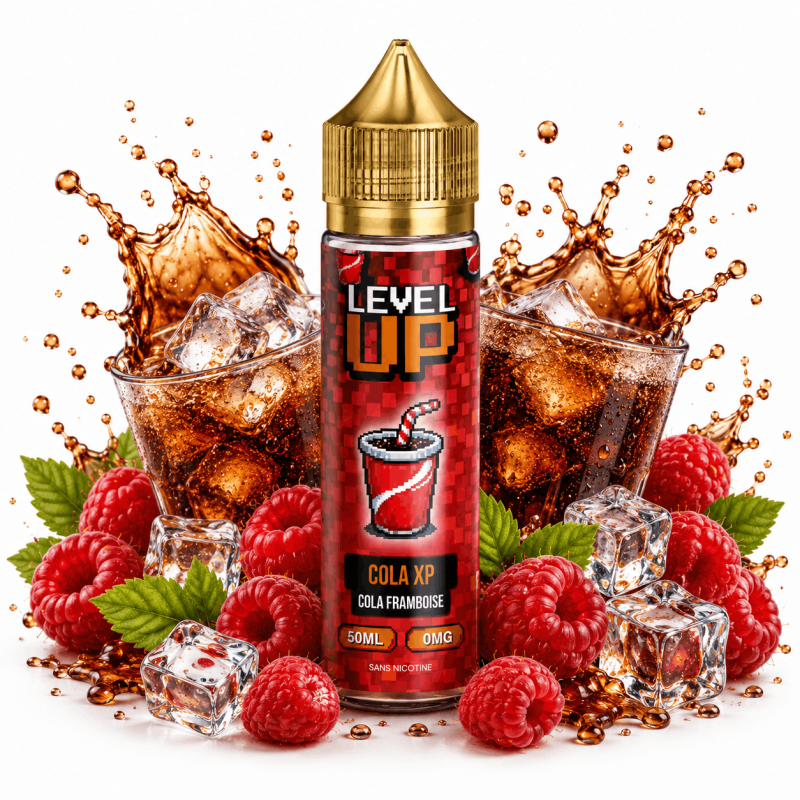 LEVEL UP - COLA XP COLA FRAMBOISE - 50ML